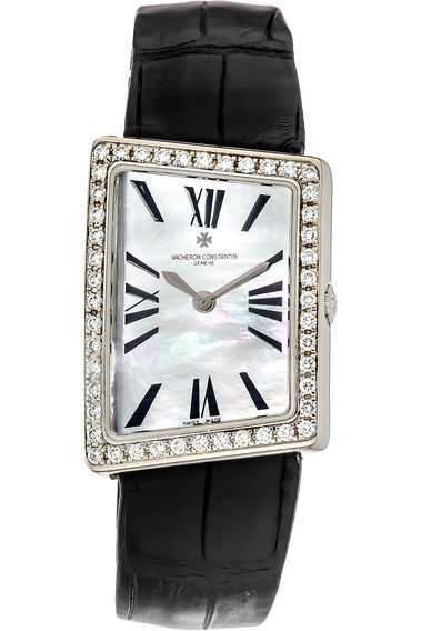 1972 Asymmetric White Gold Quartz