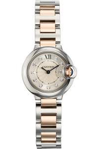 Ballon Bleu Rose Gold and Stainless Steel Quartz