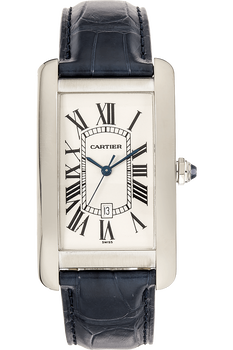 Tank Americane White Gold Automatic