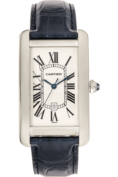 Tank Americane White Gold Automatic