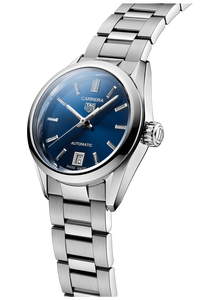 Carrera Calibre 9 Automatic Blue Steel Watch