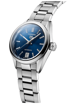 Carrera Calibre 9 Automatic Blue Steel Watch
