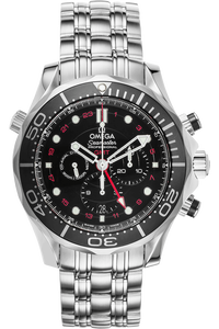 Seamaster Diver Co-Axial GMT Chronograph Stainless Steel Automatic