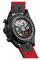 Autavia Calibre Heuer 02 Automatic Mens Black Leather Chronograph