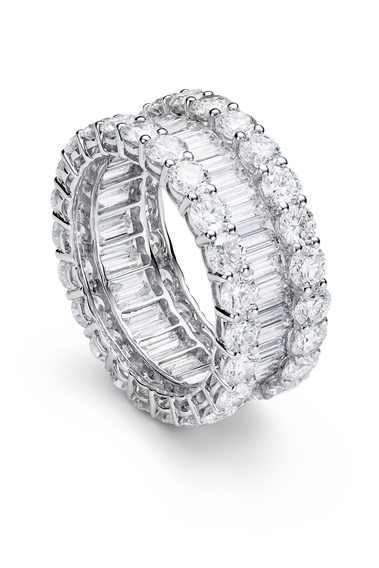 Baguette Love Ring