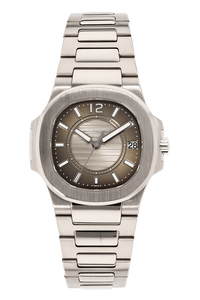 Nautilus Reference 7011 White Gold Quartz