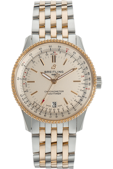 Navitimer 38 Rose Gold and Stainless Steel Automatic