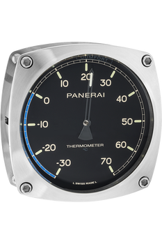 Wall Clock Stainless Steel Quartz