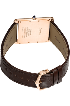 Tank Louis Cartier Rose Gold Manual