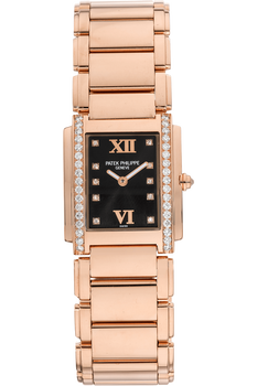 Twenty-4 Reference 4910 Rose Gold Quartz
