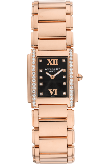 Twenty-4 Reference 4910 Rose Gold Quartz