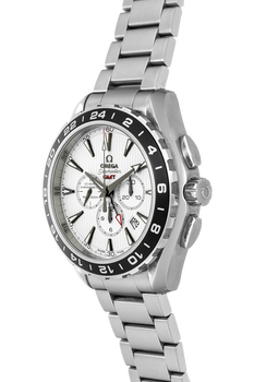Seamaster Aqua Terra Co-Axial GMT Chronograph Stainless Steel Automatic
