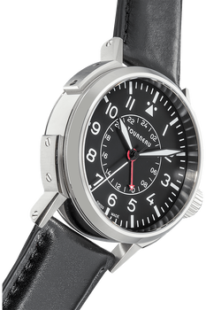 TNY 40mm Aviator GMT in Stainless Steel