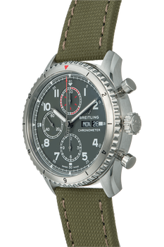 Aviator 8 Curtiss Warhawk Chronograph Stainless Steel Automatic