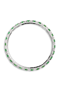 Classics Tsavorite and Diamond Stretchy Bracelet