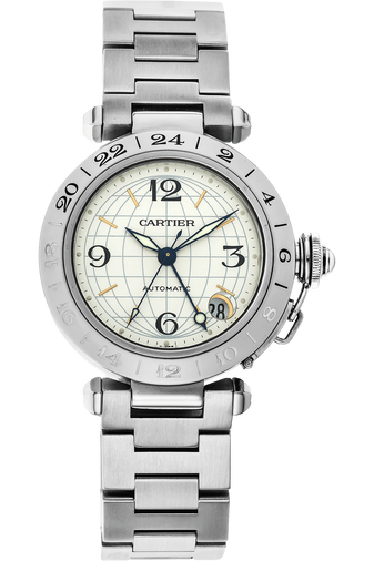 Pasha C GMT Stainless Steel Automatic