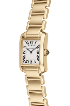 Tank Francaise Yellow Gold Quartz