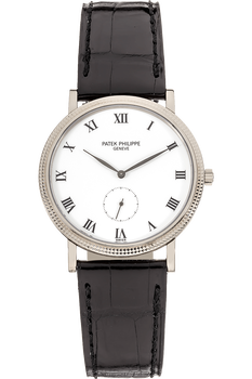 Calatrava Reference 3919 White Gold Manual