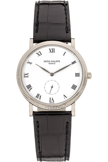 Calatrava Reference 3919 White Gold Manual