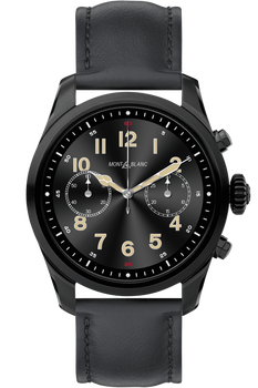 Summit 2 Black Steel And Leather