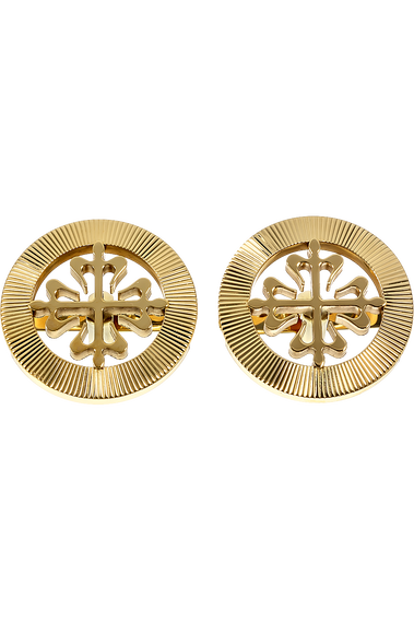 Calatrava Cross Cufflinks Yellow Gold