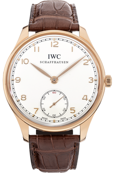 Portuguese Hand Wound Rose Gold Manual