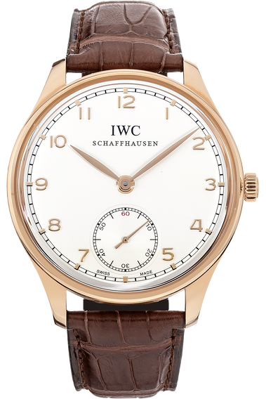 Portuguese Hand Wound Rose Gold Manual