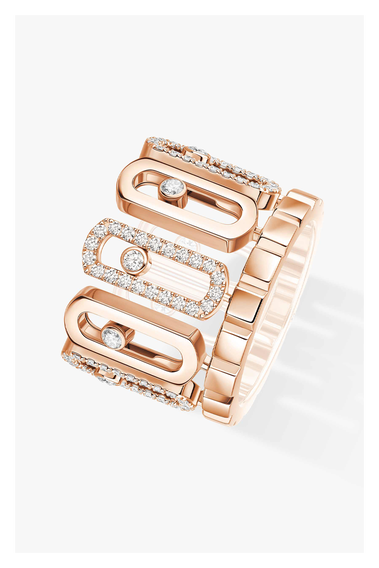 Move Iconica Ring in Pink Gold