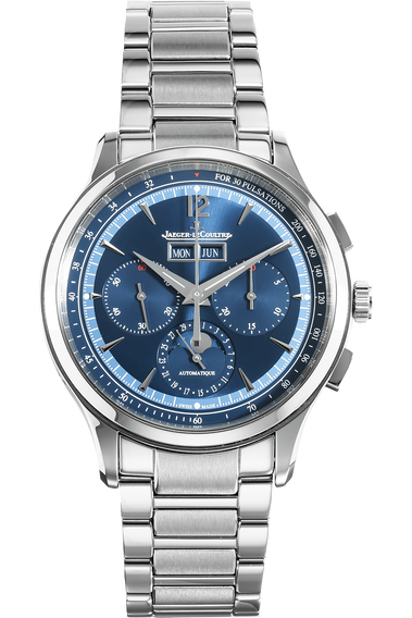 Master Control Chronograph Calendar Stainless Steel Automatic
