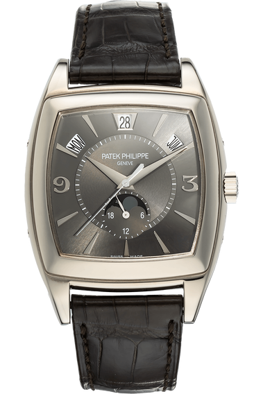 Gondolo Annual Calendar Reference 5135 White Gold Automatic