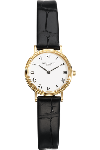 Calatrava Reference 4819 Yellow Gold Quartz