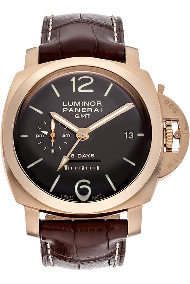 Luminor 1950 8 Days GMT Rose Gold Manual