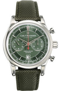Manero Flyback Green Stainless Steel Automatic