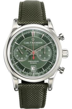 Manero Flyback Green Stainless Steel Automatic
