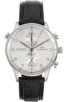 Portuguese Rattrapante Chronograph Stainless Steel Automatic
