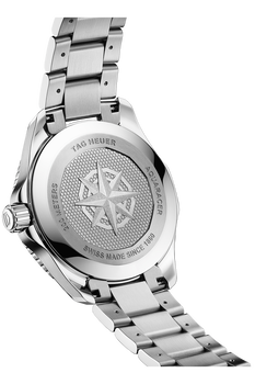 Aquaracer Calibre 5 Automatic Mens Black Steel Watch