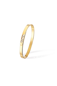 Move Noa PM Bangle in Yellow Gold Size M