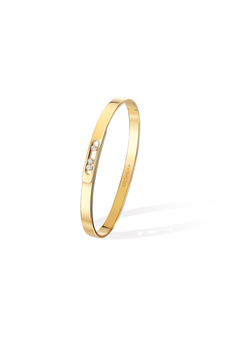Move Noa PM Bangle in Yellow Gold Size M