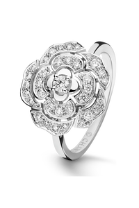 BOUTON DE CAMÉLIA RING