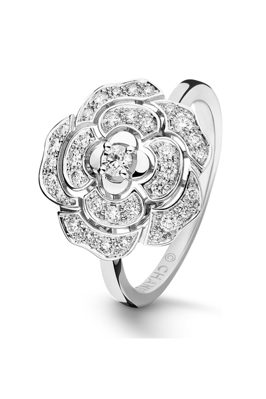 BOUTON DE CAM&Eacute;LIA RING