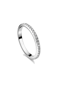 Joy Wedding Ring in 18K White Gold
