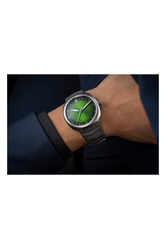 Streamliner Centre Seconds Matrix Green
