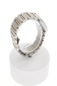 Tank Francaise Yellow Gold and Stainless Steel Quartz