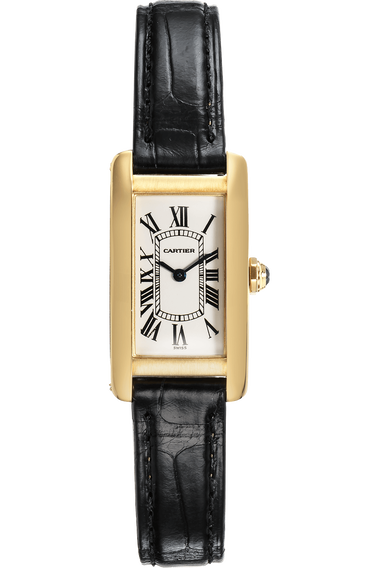 Tank Americaine Yellow Gold Quartz