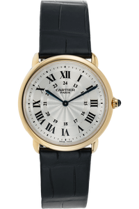 Ronde Louis Cartier Yellow Gold Manual