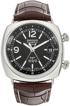 Radiomir GMT Alarm Stainless Steel Automatic