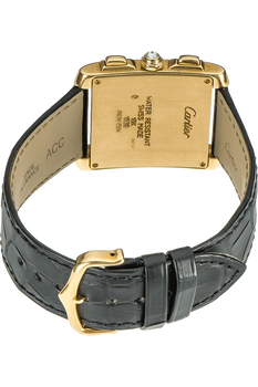 Tank Francaise Chronograph Yellow Gold Quartz