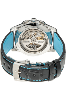 Blue Primero Captain Chronograph Limited Edition Stainless Steel Automatic