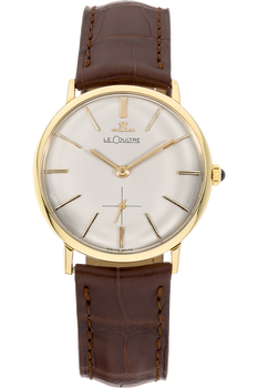 Round Circa 1950s Yellow Gold Manual