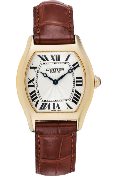 Pre Owned Cartier Tortue Yellow Gold Manual